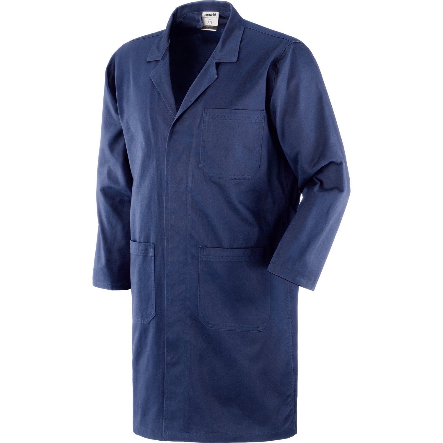 Camice da lavoro in tessuto 100% cotone sanforizzato SUPER / BLU - NERI 435260