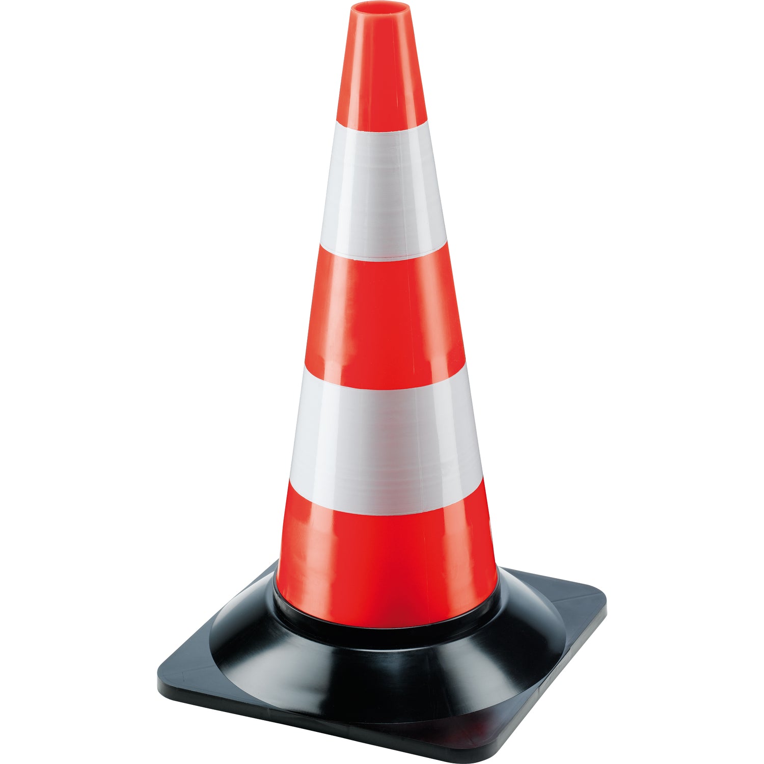 Cono spartitraffico 50cm 100% polietilene - Neri Safety 120161
