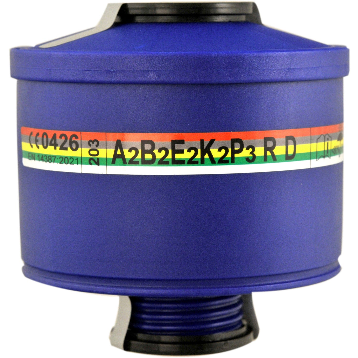Filtro 203 ABEK2P3 R D per maschera TR 82 - NERI 151254