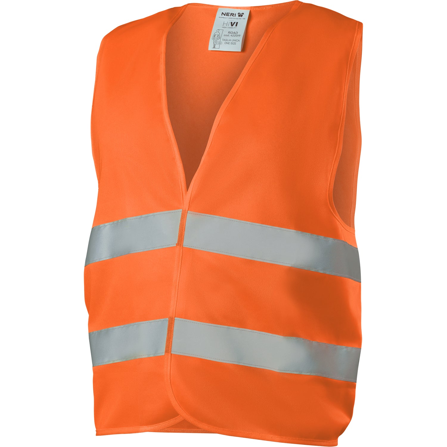 Gilet ad alta visibilità ROAD - Neri 422022