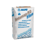 Intonaco di fondo fibrorinforzato 25kg INTOMAP R2 FIBRO - Mapei 1881125