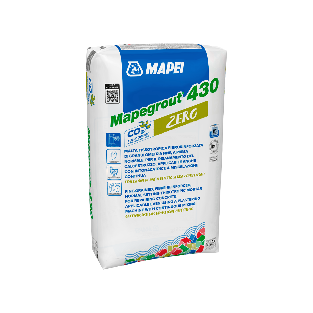 Malta tissotropica fibrorinforzata 25 kg - MAPEGROUP 430 - Mapei 1344425