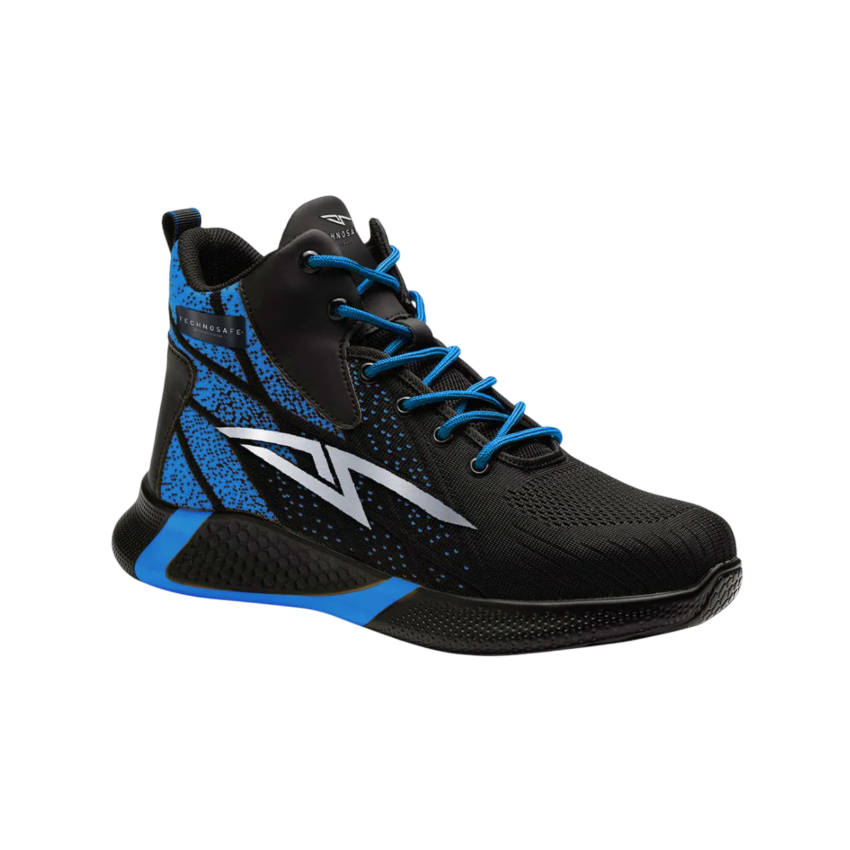 Scarpa antinfortunistica BLU e NERO - Neon Safety Shoes S3 High