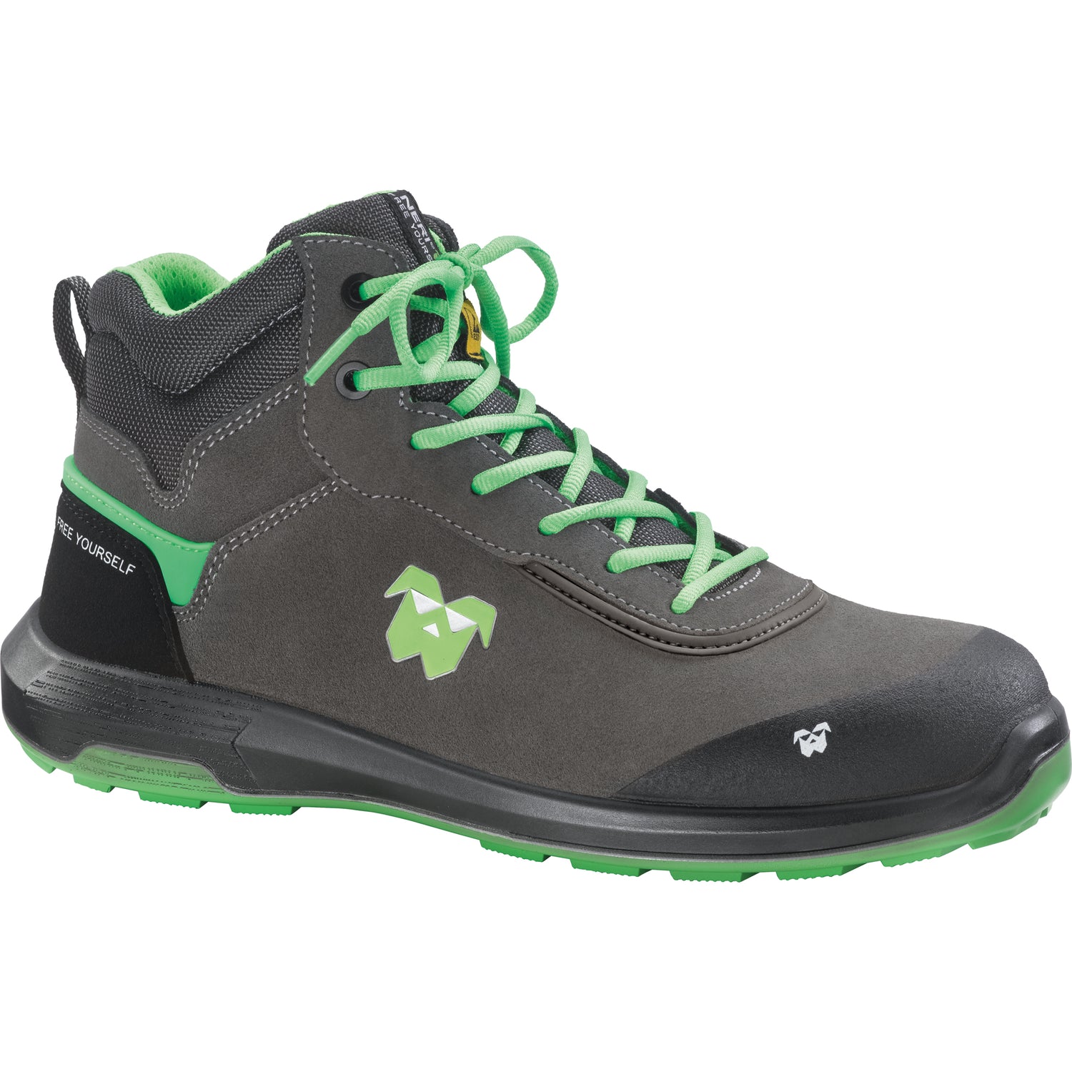 Scarpa antinfortunistica alta STREET H8 S3 SRC ESD - NERI 515804