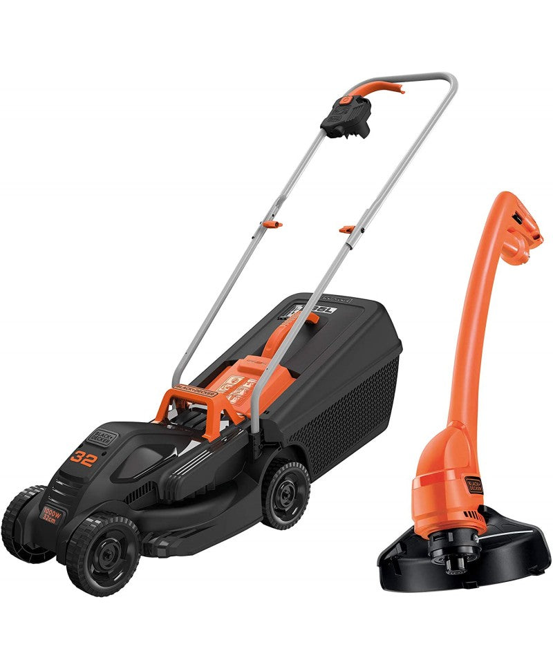 Set Tagliabordi con Rasaerba 1000W - Black & Decker BEMW351GL2-QS