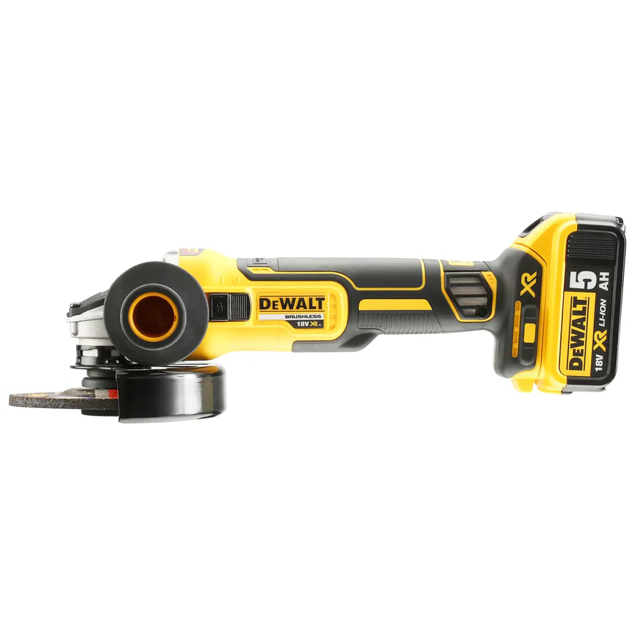Smerigliatrice 18V 125MM BRUSHLESS CON 3 BATTERIE 5.0AH DeWalt DCG405P3-QW