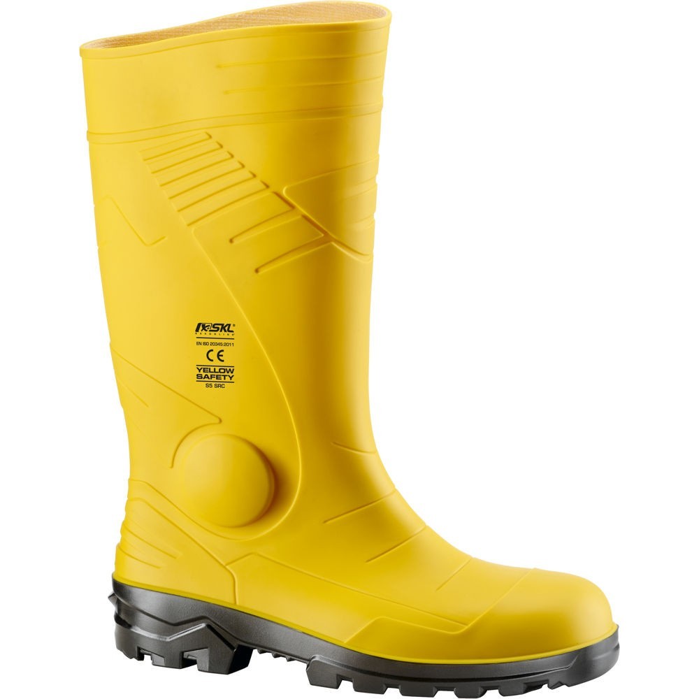 Stivali in PVC giallo SAFETY S5  - NERI 570110