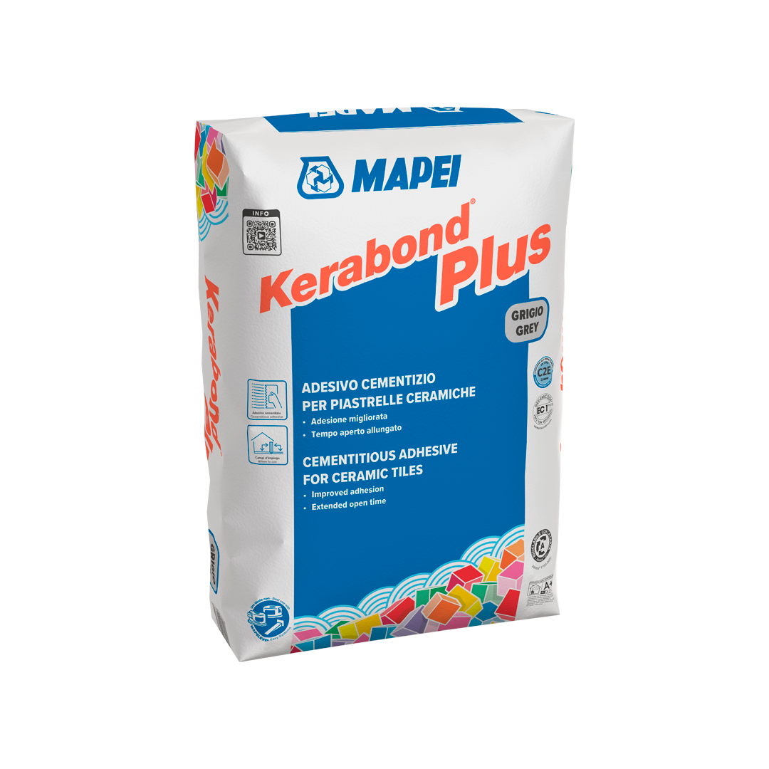 Adesivo cementizio Grigio 25kg KERABOND PLUS - Mapei_003625