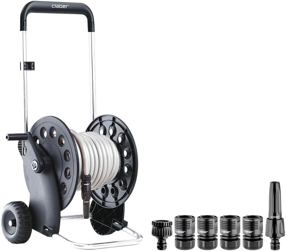 Carrello avvolgitubo manuale, Ecosei Kit Claber 8981