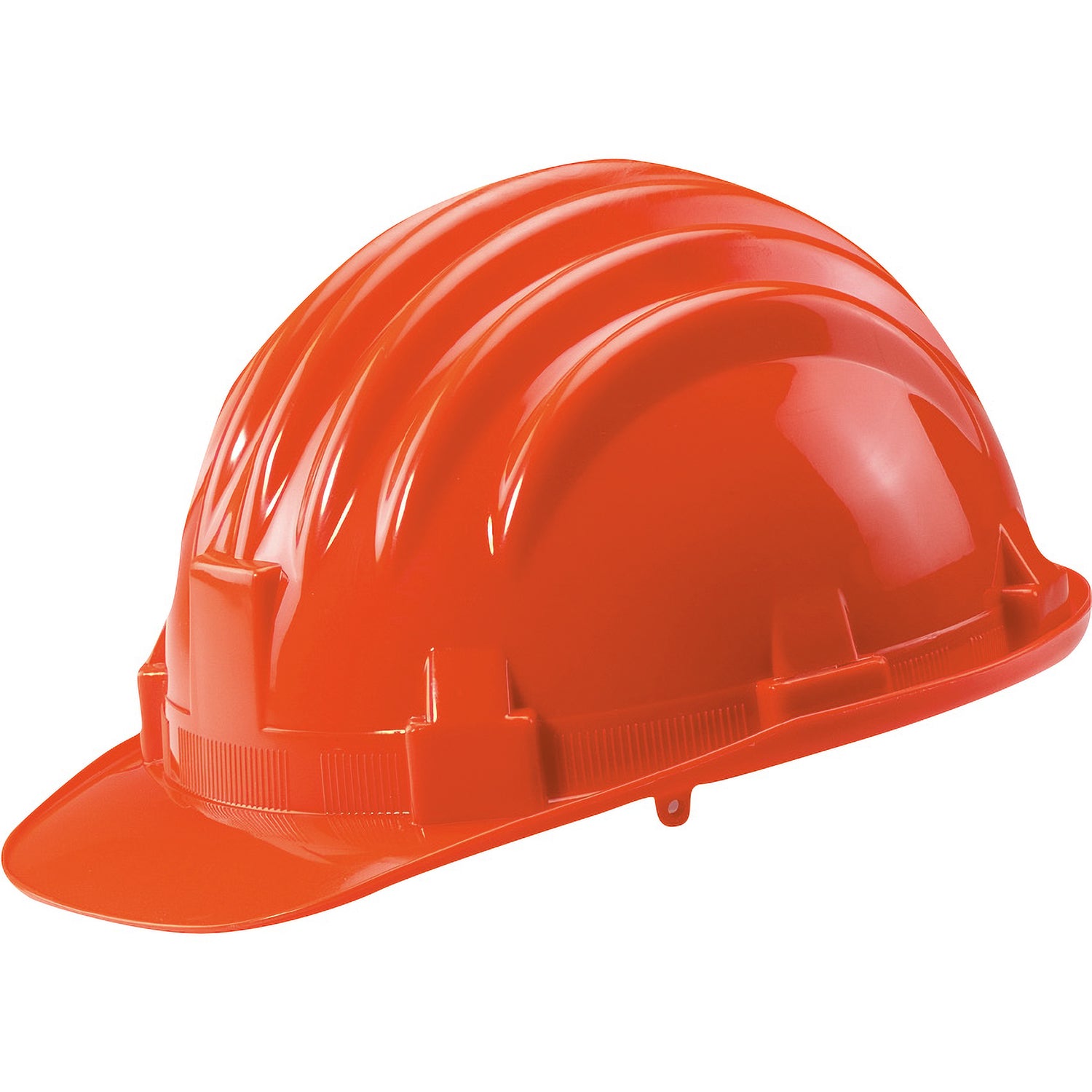 Casco da lavoro Elmetto ADAMELLO arancione in politene - NERI 131122