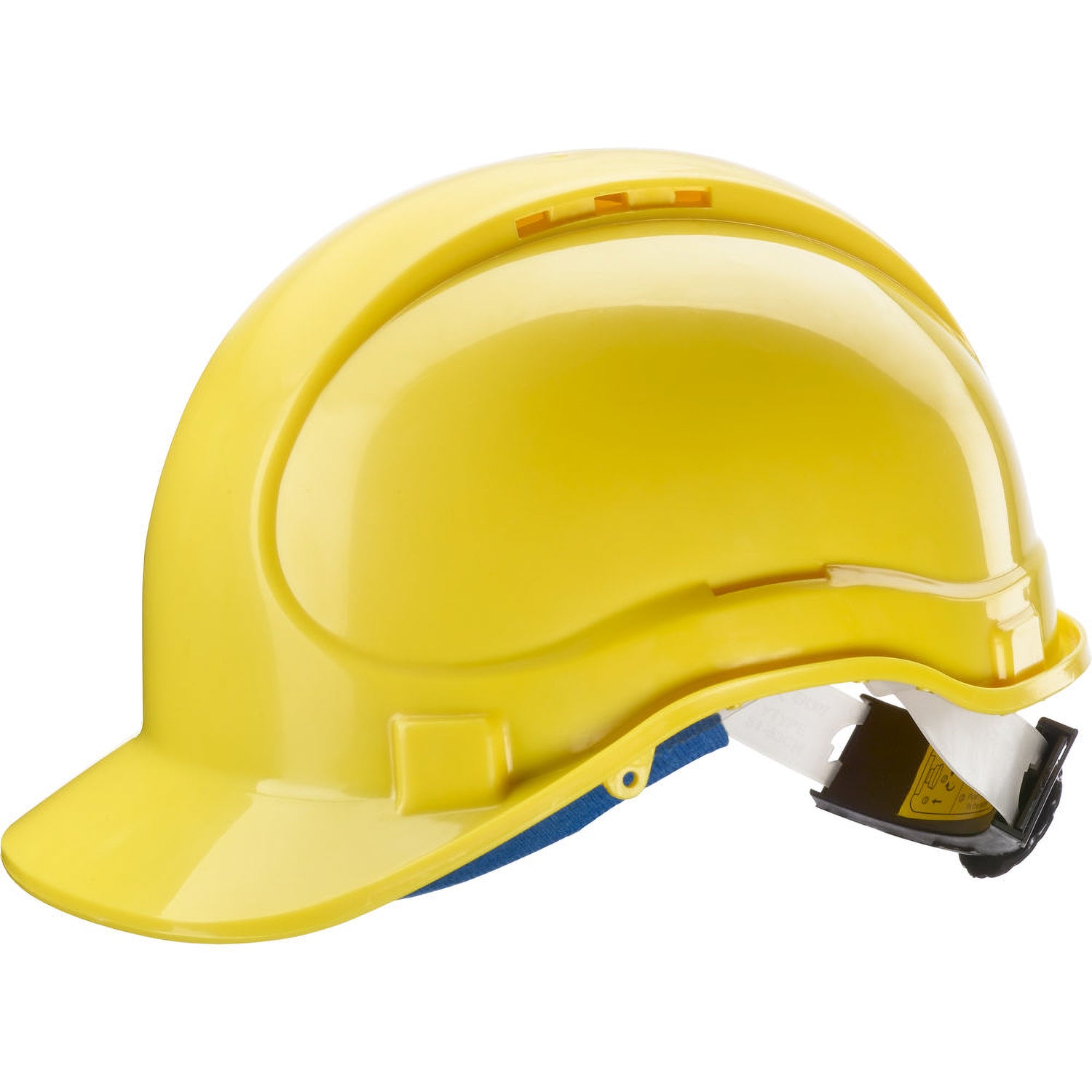 Casco da lavoro Elmetto giallo E1 in ABS - NERI safety 131070