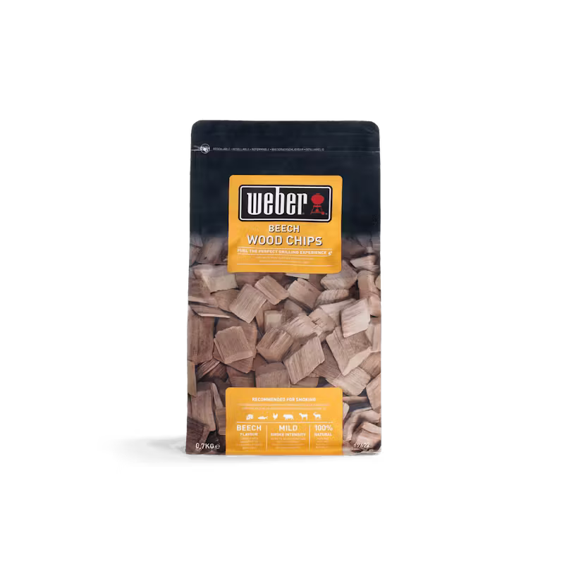 Chips per affumicatura - Faggio 0,7 kg - Weber 17622
