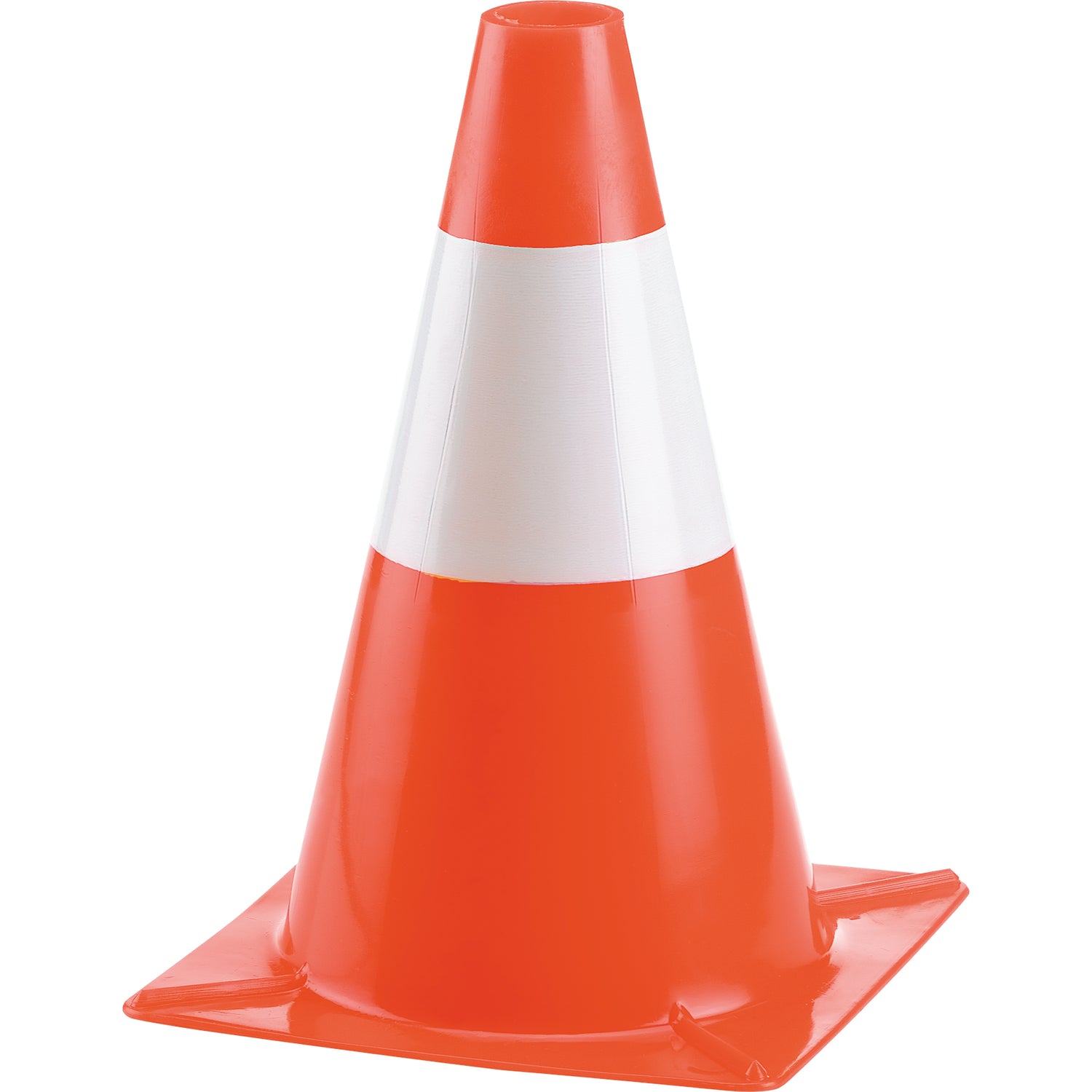 Cono spartitraffico 30cm 100% polietilene  - Neri Safety 120160