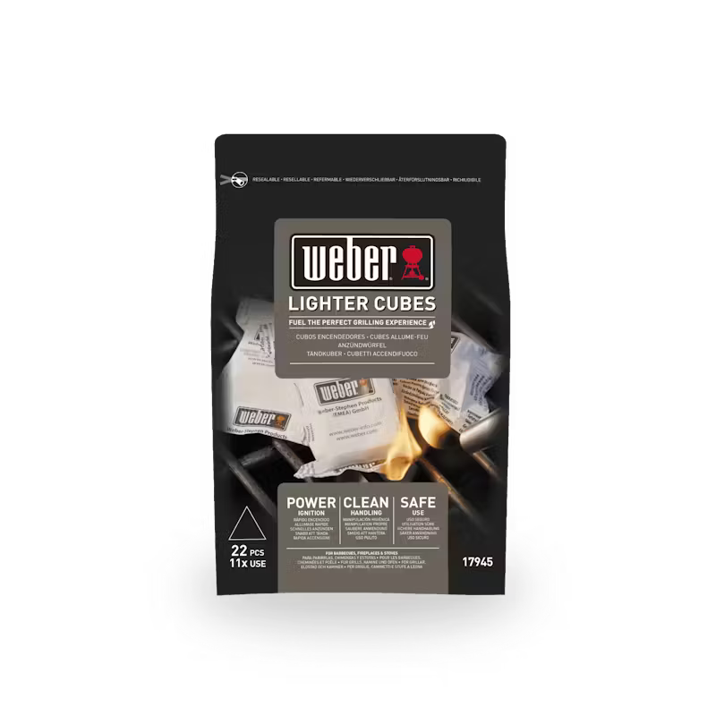 Cubetti accendifuoco 22 pezzi per barbecue - Weber 17945
