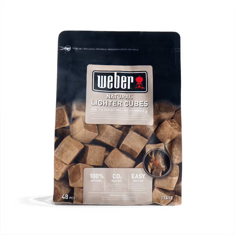 Cubetti accendifuoco 48 pezzi per barbecue - Weber 17612
