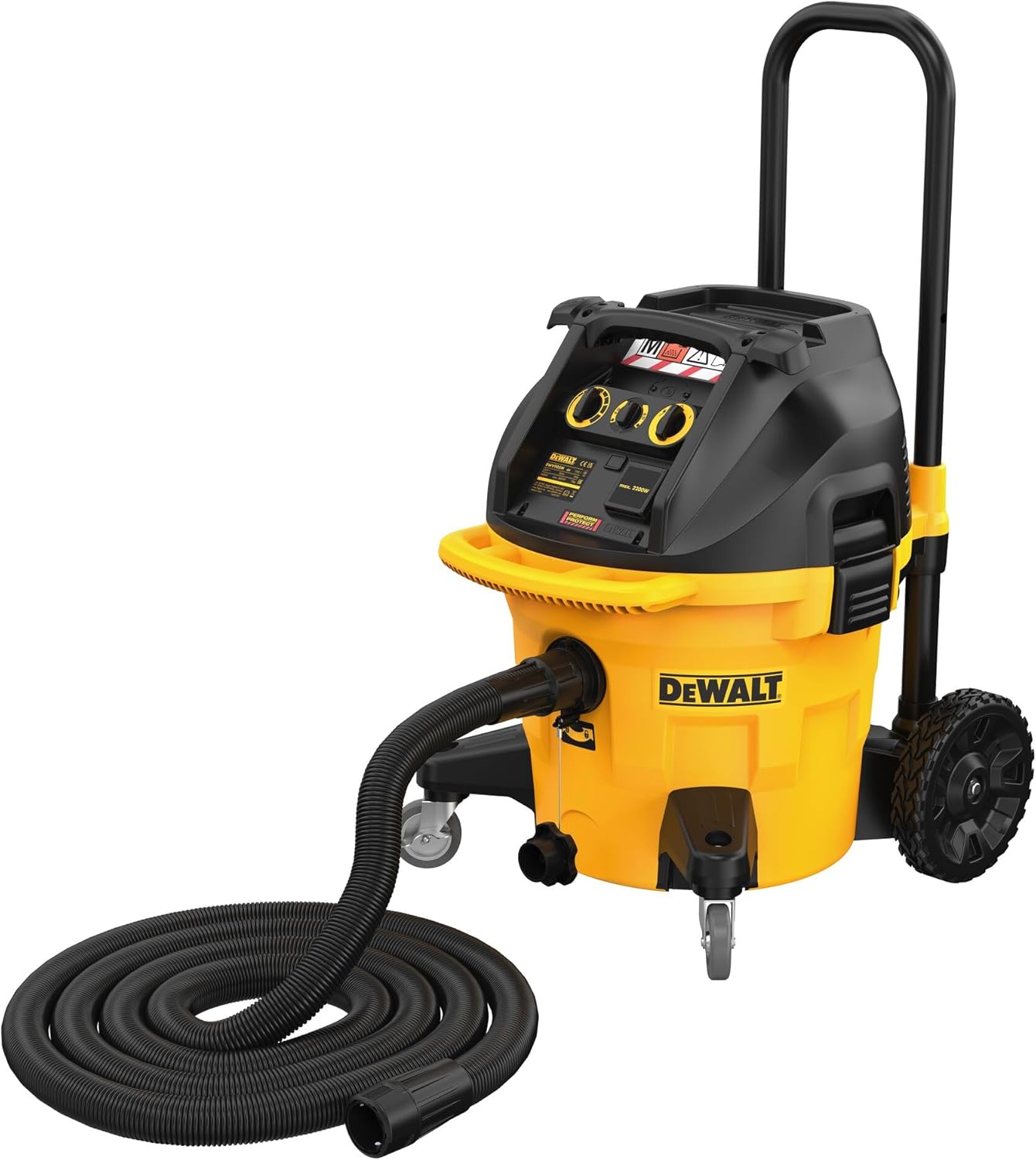 Aspiratore liquidi-solidi Industriale a Umido e a Secco Classe M, 1.400 Watt, 38 litri - DeWalt DWV905M