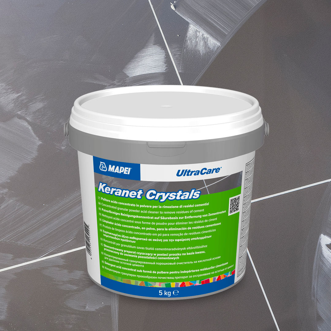 Detergente pulitore pavimenti in polvere ULTRACARE KERANET CRYSTALS - Mapei 0151338