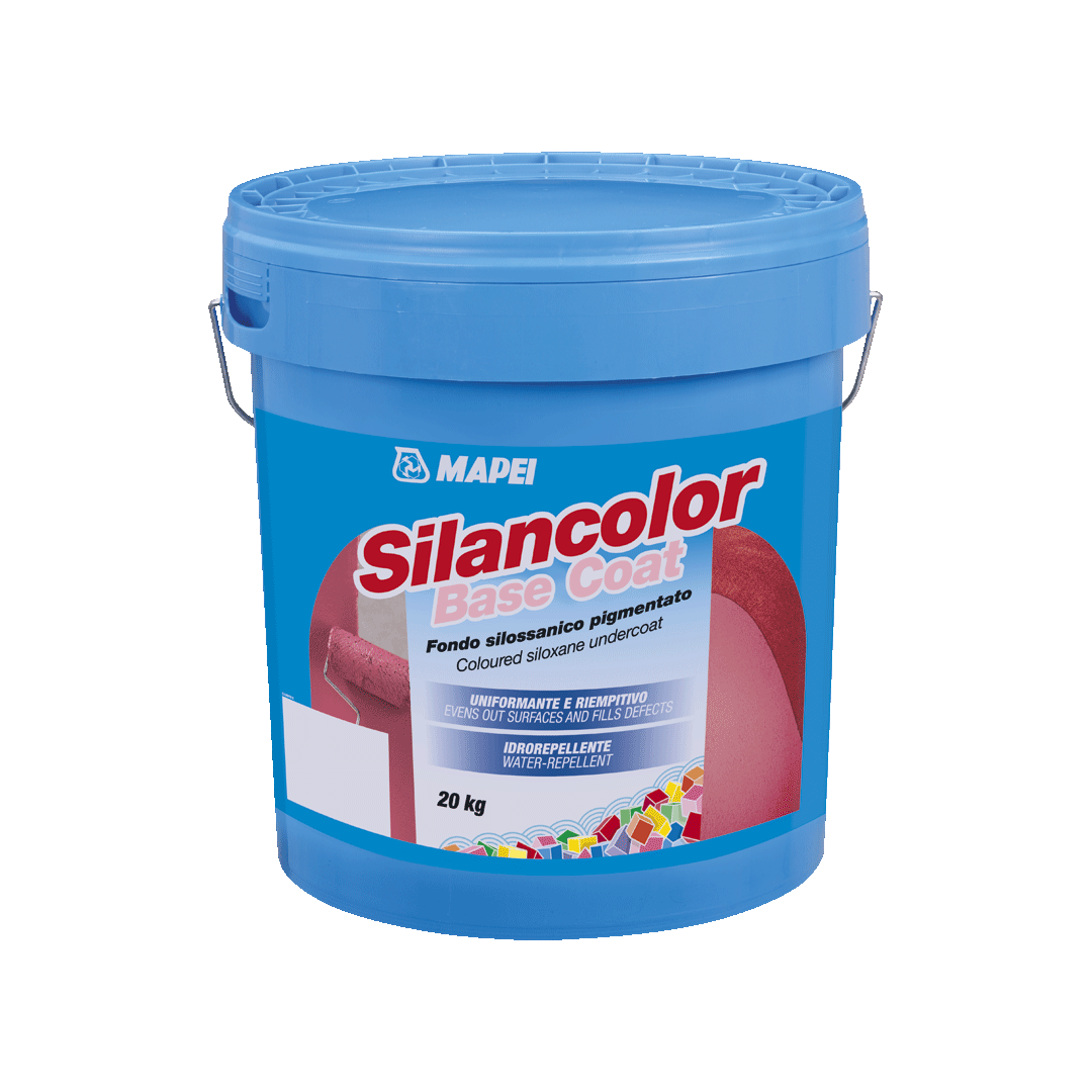 Fondo silossanico pigmentato 20kg SILANCOLOR BASE COAT 85365 - Mapei 6C8536520