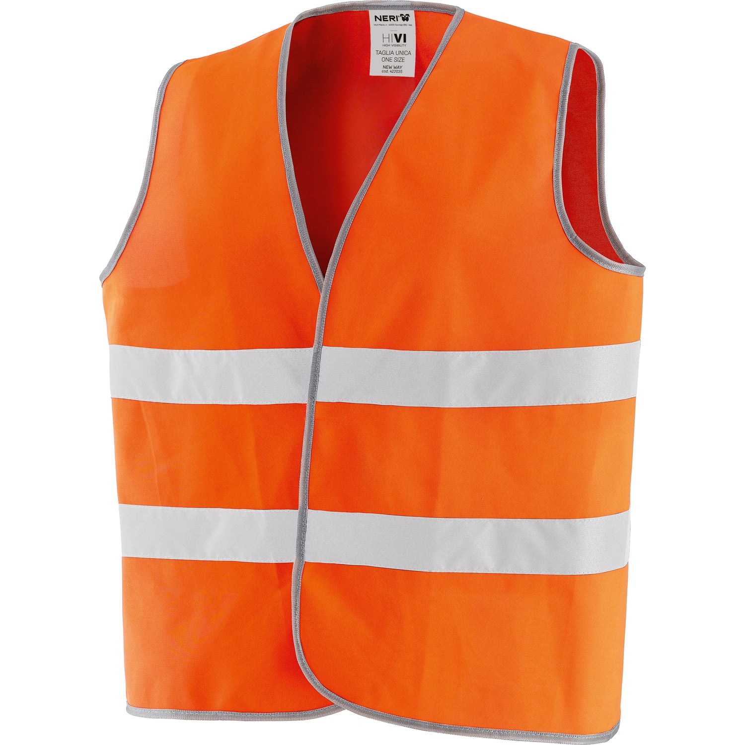 Gilet ad alta visibilità Arancione NEW WAY - NERI 422035