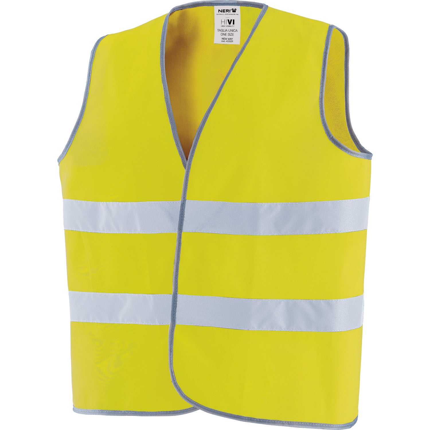 Gilet ad alta visibilità Giallo NEW WAY - NERI 422029