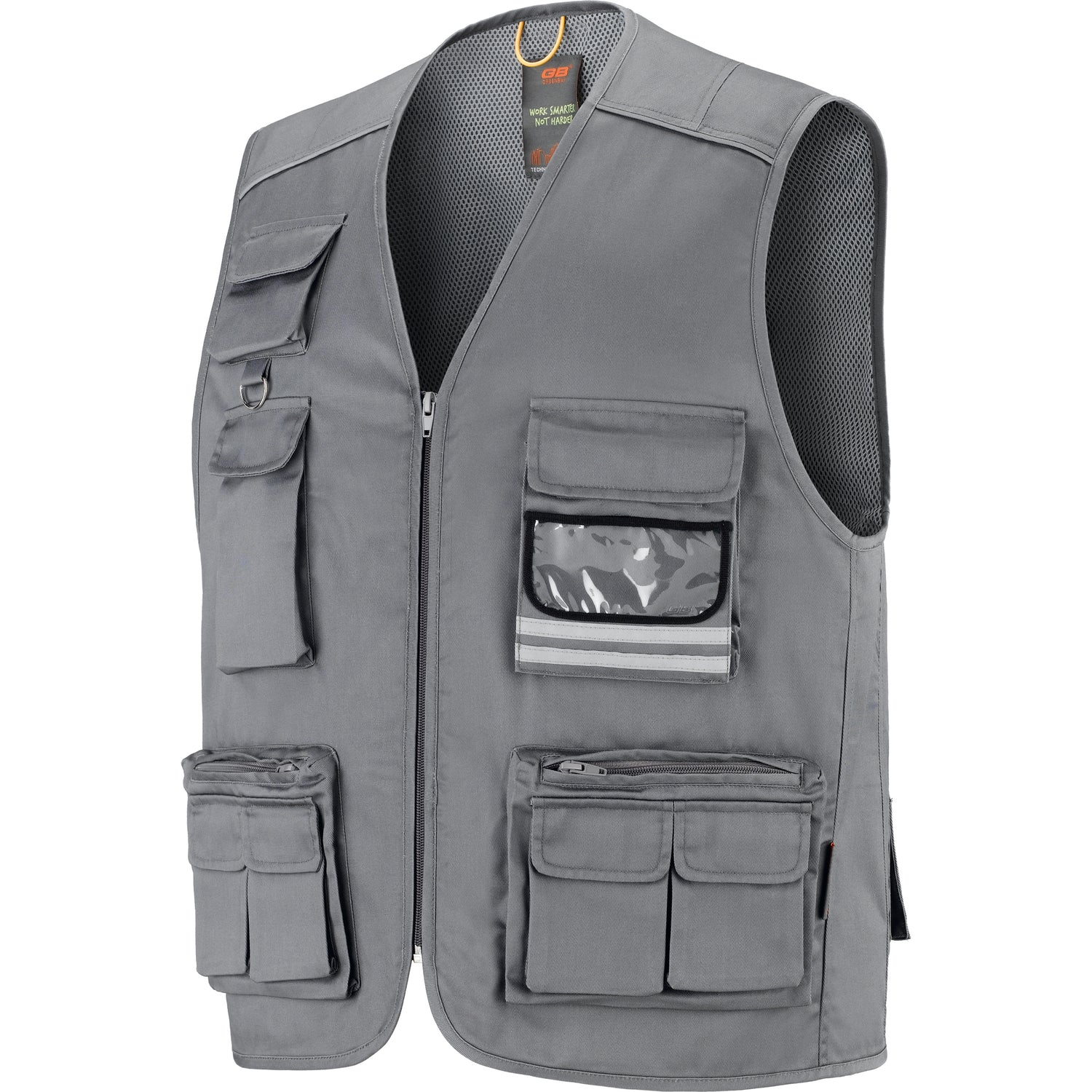 Gilet multitasche GRIGIO DERNA - NERI 422068