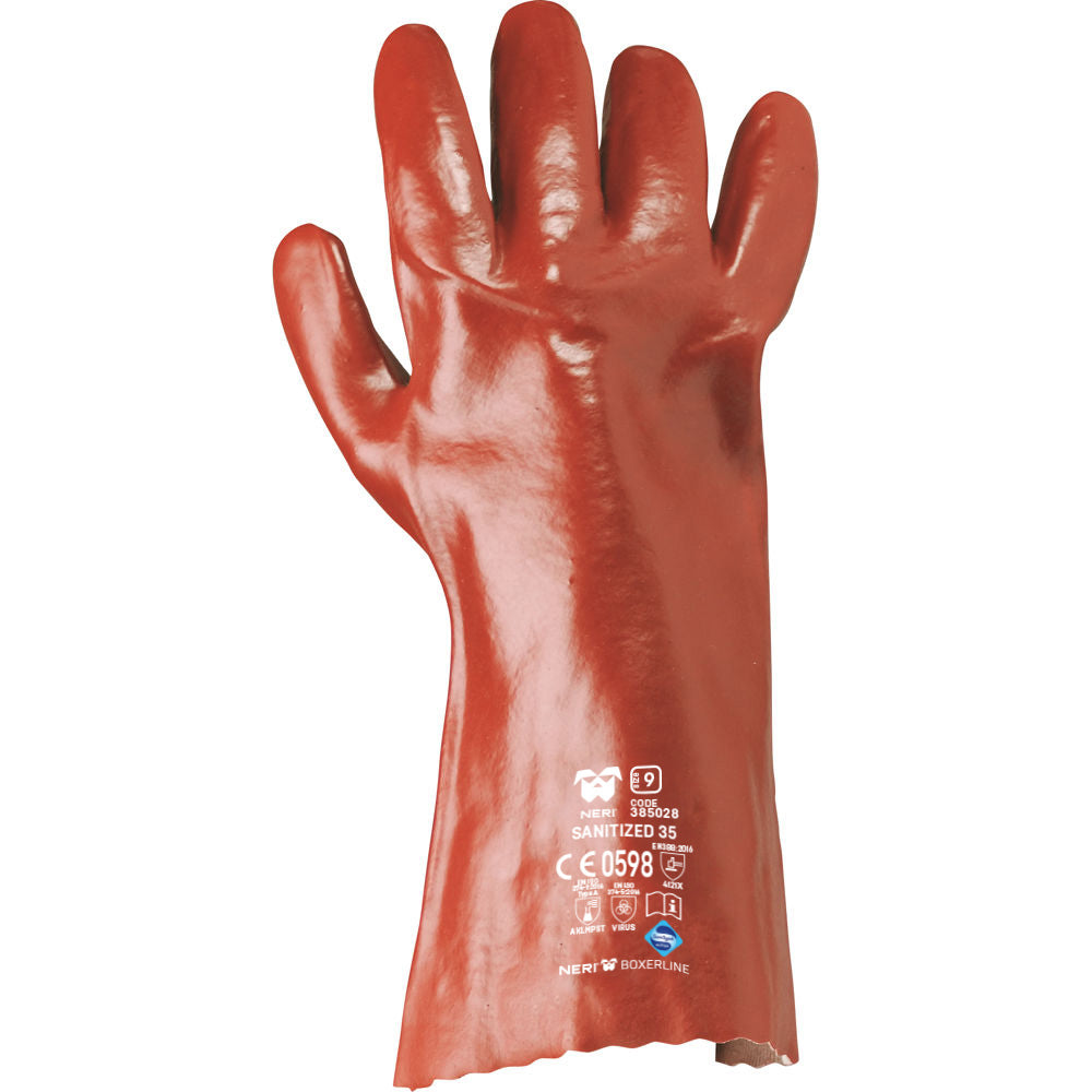Guanti da lavoro SANITIZED - NERI Safety 385028