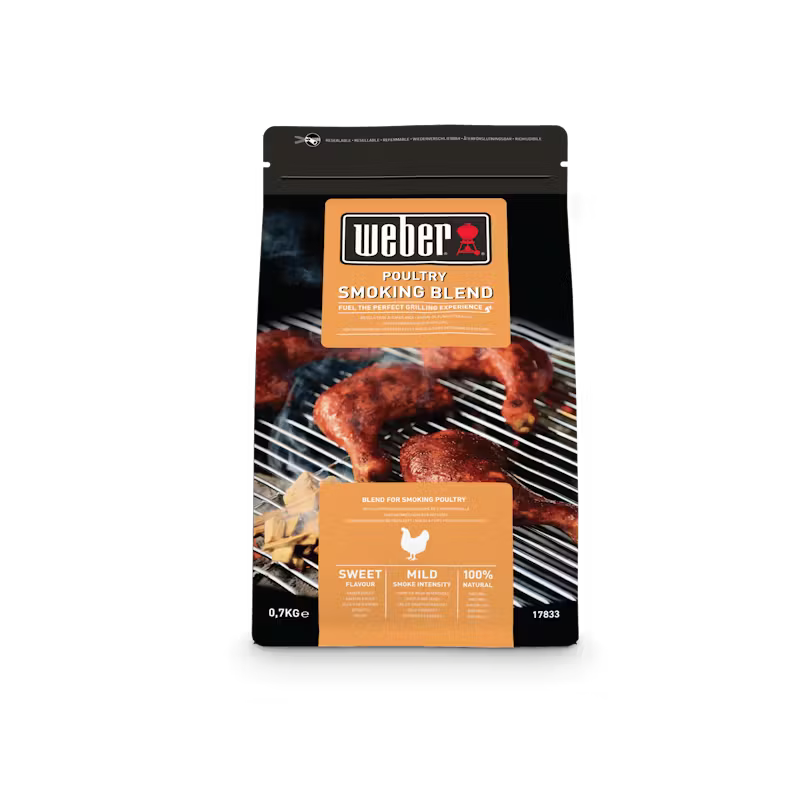 Miscela chips per carne di pollame 0,7 kg - Weber 17833