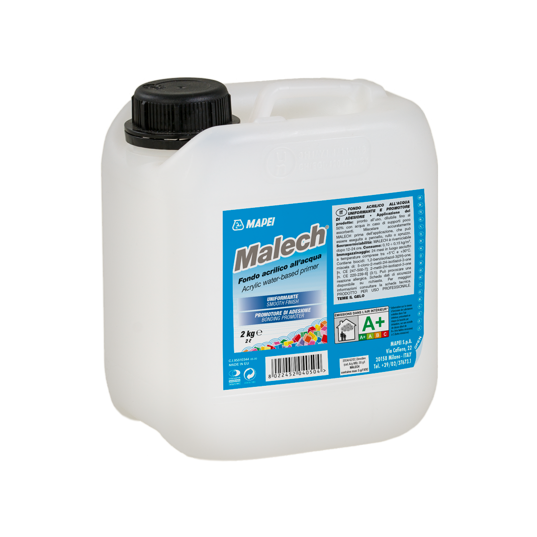 Primer acrilico all’acqua 2kg MALECH - Mapei_256108
