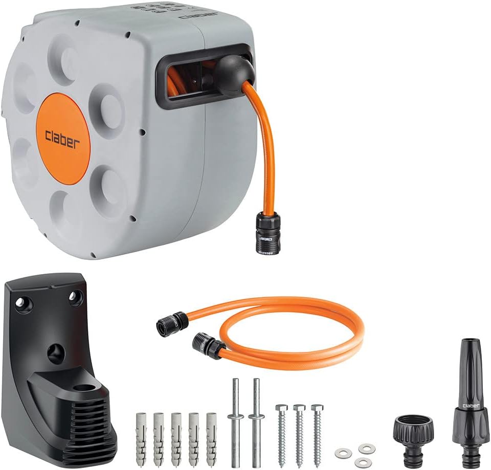 Avvolgitubo automatico, Rotoroll Evolution 20m, Claber 8696