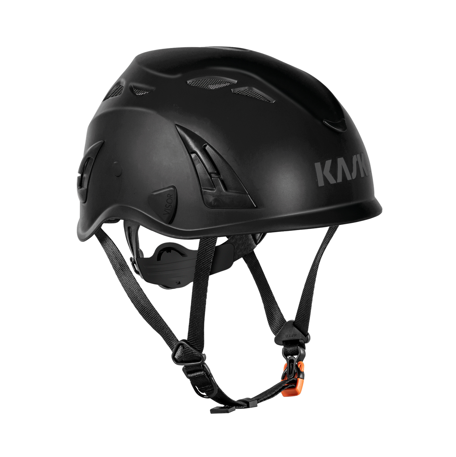 Casco da lavoro antinfortunistico NERO - Superplasma AQ - Elmetto KASK