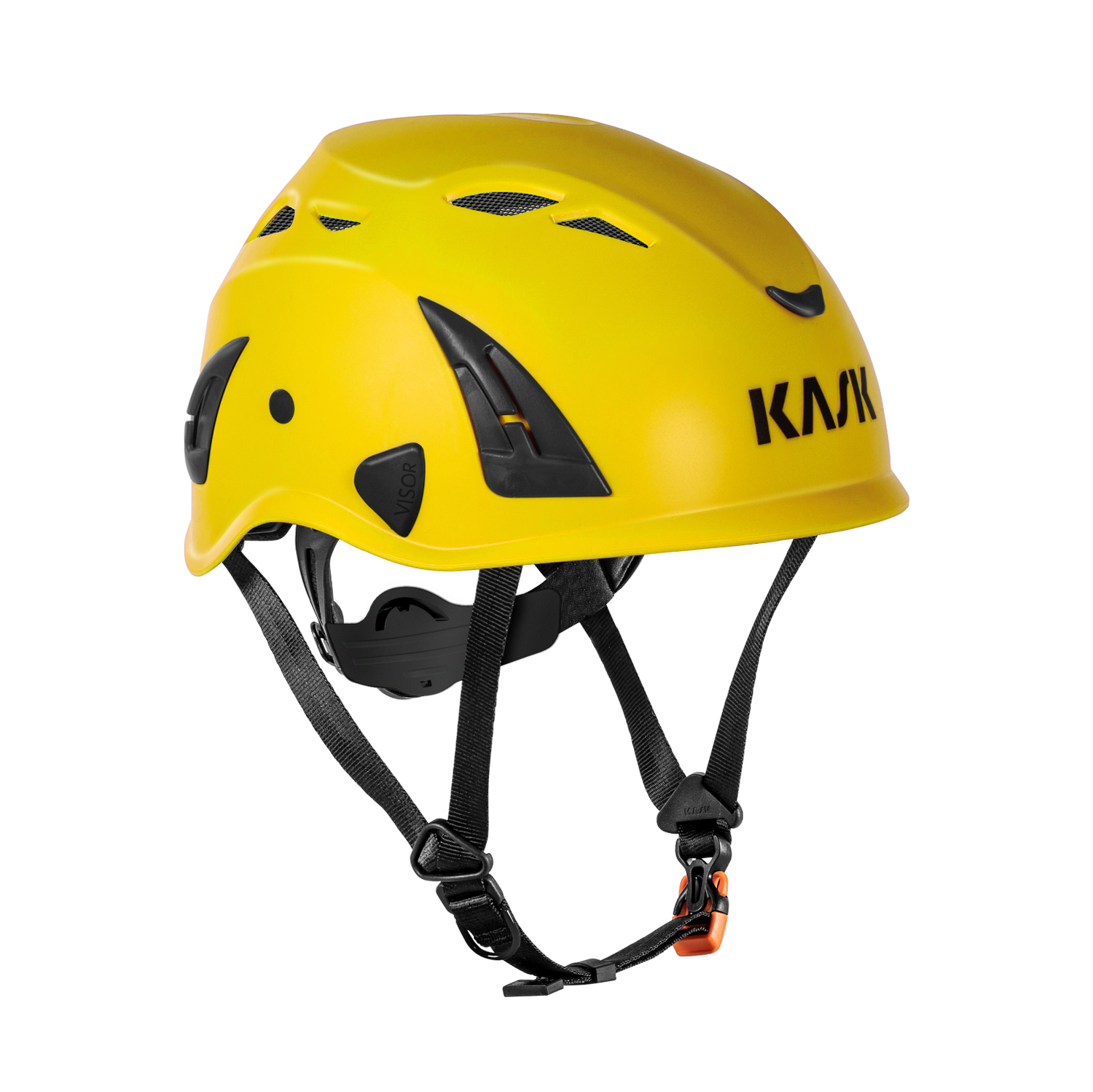 Casco da lavoro antinfortunistico GIALLO - Superplasma AQ - Elmetto KASK