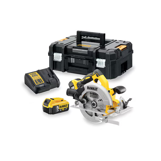 Sega circolare 18V 2 BATTERIE 5.0AH DeWalt DCS570P2-QW