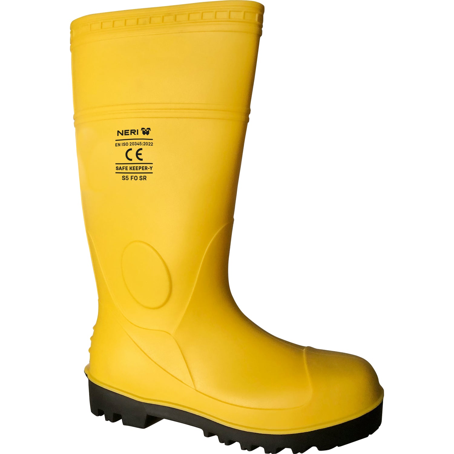 Stivale da lavoro protettivo in PVC SAFE KEEPER-Y S5 FO SR - Neri Safety 570113