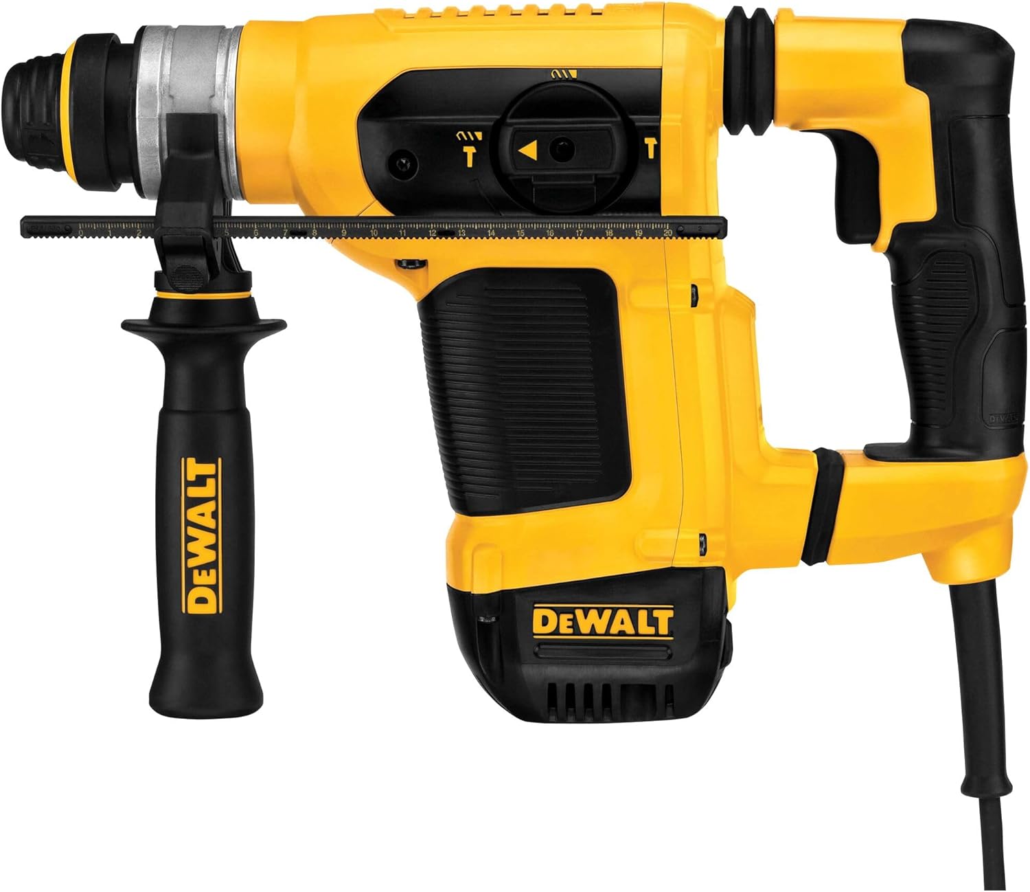 Tassellatore SDS-Plus a "L" 3 modalità 32mm 4.2J 1000W con AVC DeWalt D25413K-QS