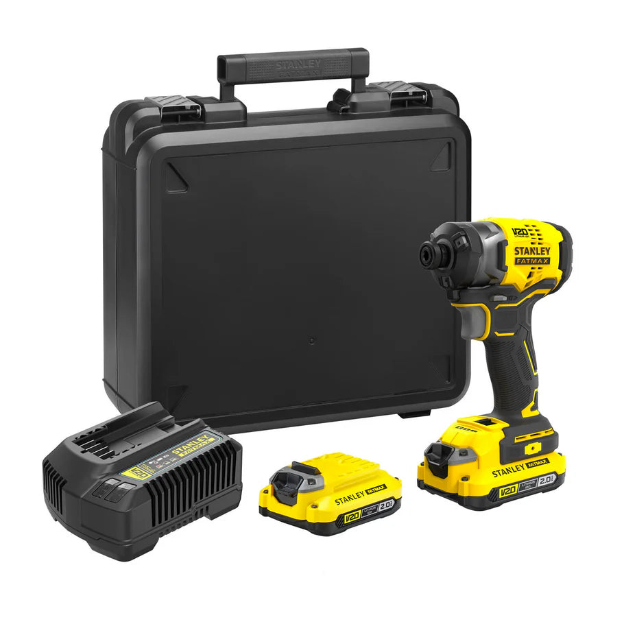 Trapano Avvitatore a Impulsi V20 con 2 batterie 18V Stanley SFMCF820D2K