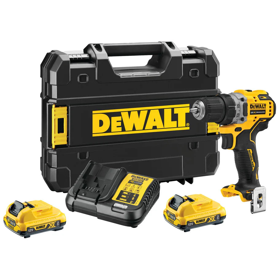 Trapano avvitatore 12V CON 2 BATTERIE da 2AH DeWalt DCD701D2-QW